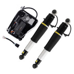 2X Air Suspension Shocks + Compressor Pump for Cadillac Escalade, Suburban (2015–2020)