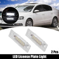 2X LED Car License Plate Light for Volkswagen Passat Jetta Golf (2010–2019)