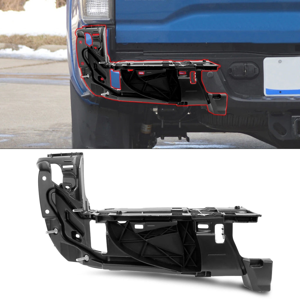 Set of 2 Rear Bumper Outer Extension Brackets for Tacoma (2016–2023)