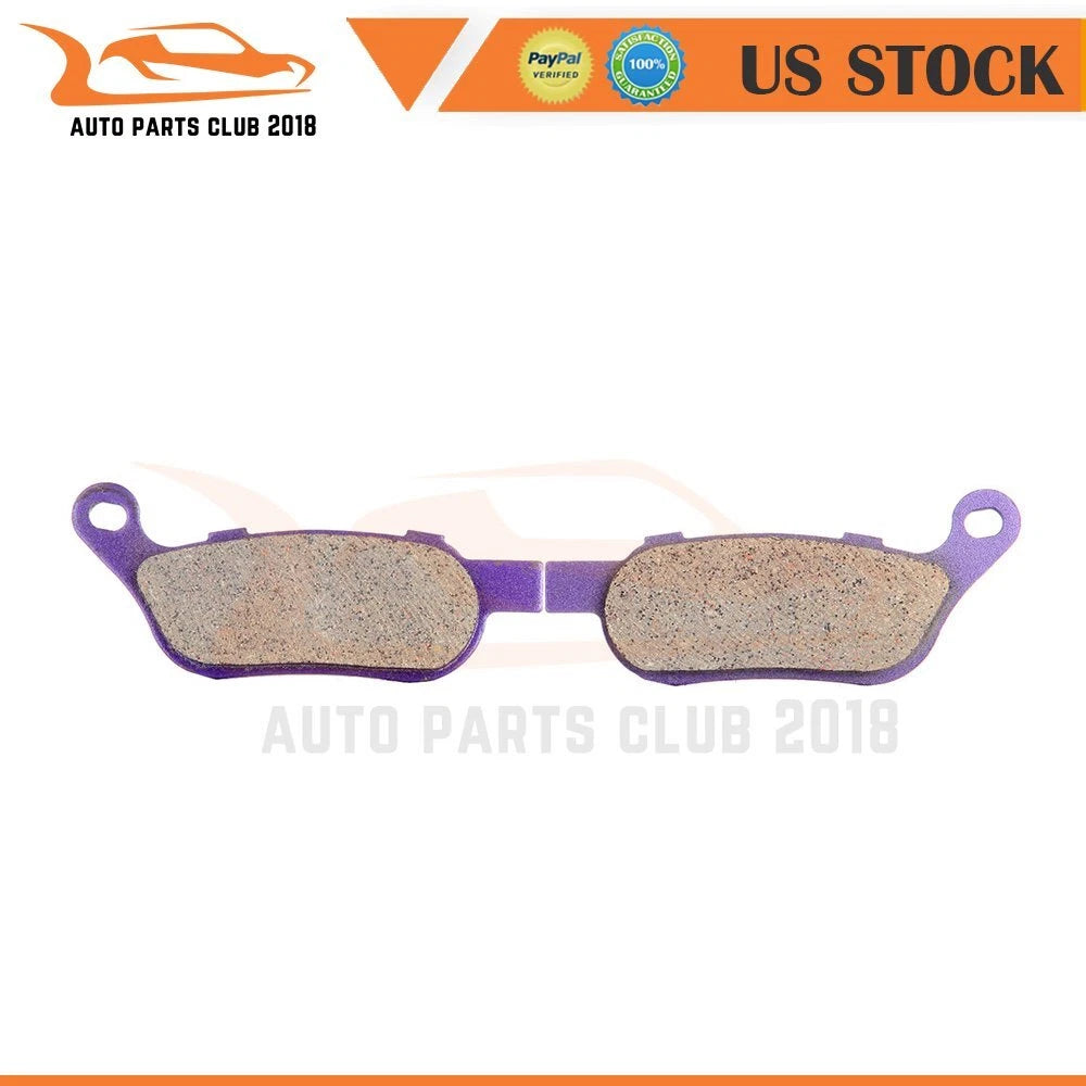 Rear Carbon Fiber Brake Pads for Harley-Davidson Softail Deluxe (2008–2016)