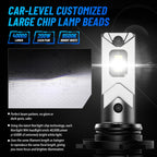 2X 9005 LED Headlights for 6500K 40000LM