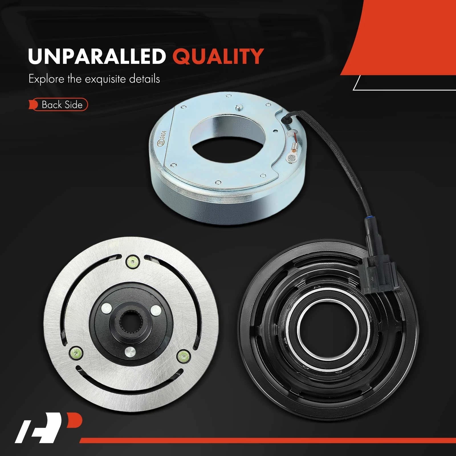 A/C Compressor Clutch Kit for Nissan Cube Versa (2009-2013, 2010-2012)
