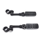 CNC Foot Pegs for Harley Road Glide (4.5" Long, Clamp 1.25")