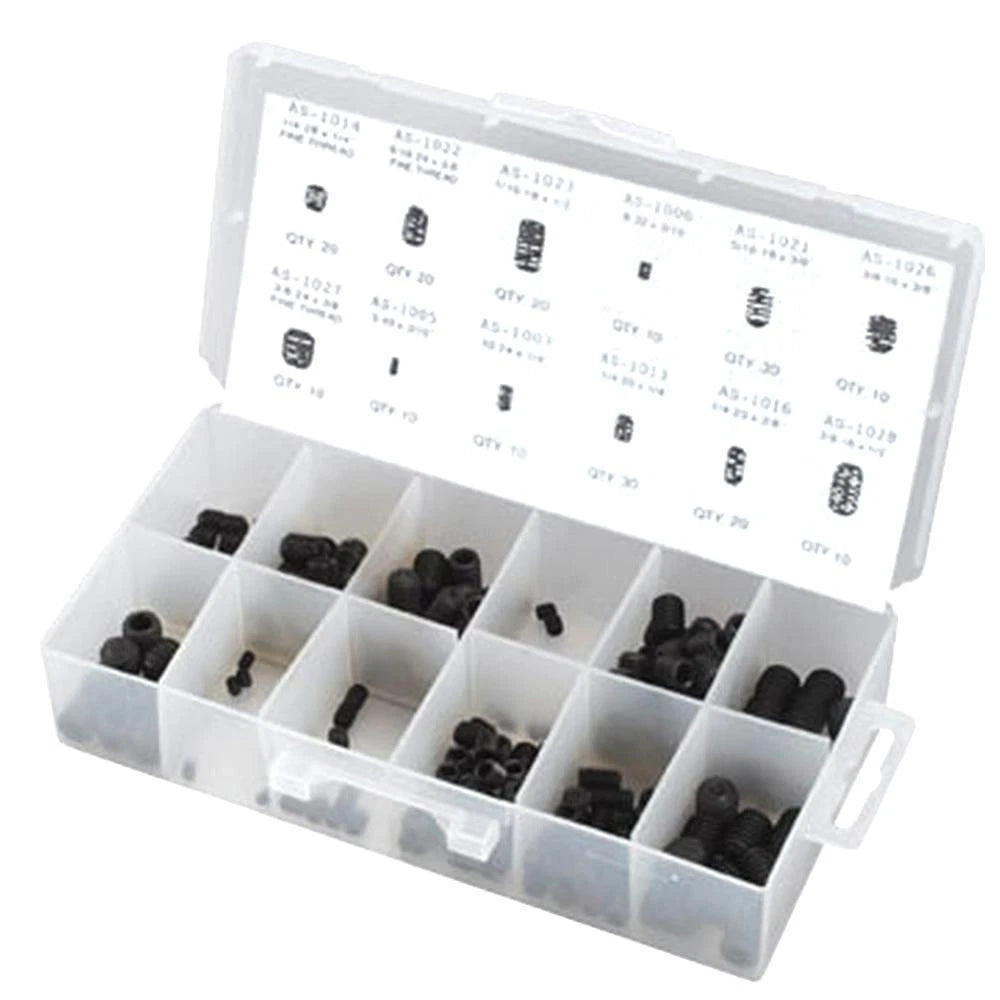 Set of 200 B1SB10 Set Screws for Various Applications