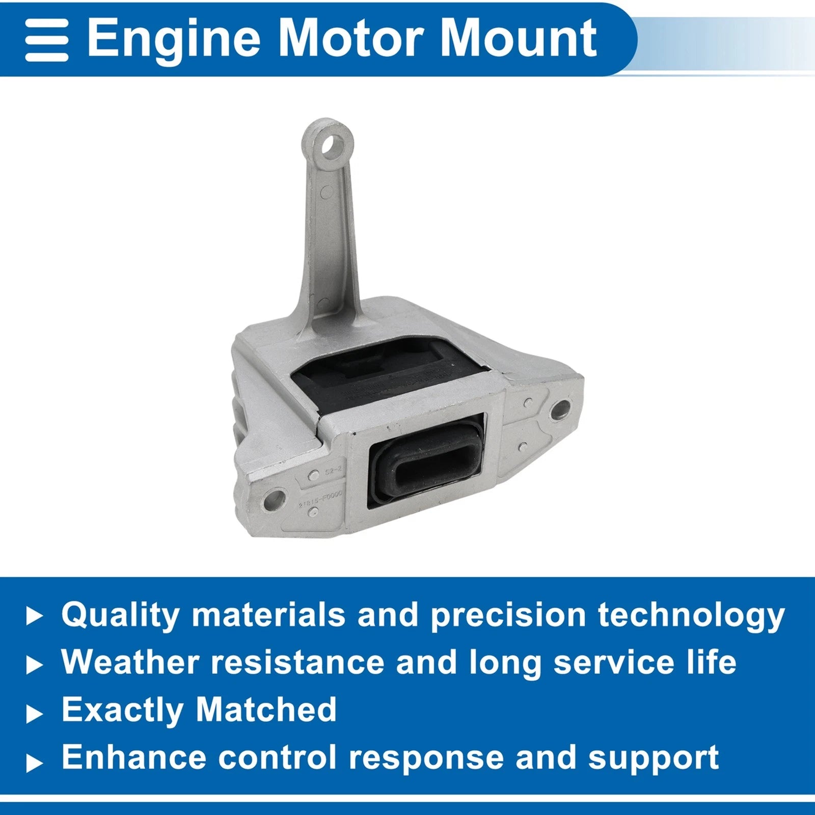 Hydraulic Right Engine Mount No. 21810AA000 for Hyundai Elantra 2.0L (2021–2025)