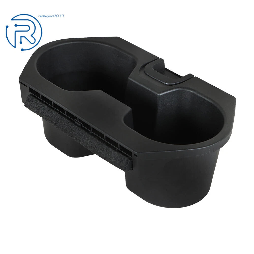 Center Console Cup Holder for Honda Civic (2016-2018) Black Plastic