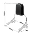 Sissy Bar Backrest Docking Hardware for Harley Fat Bob FXFB FXFBS (2018–2023)