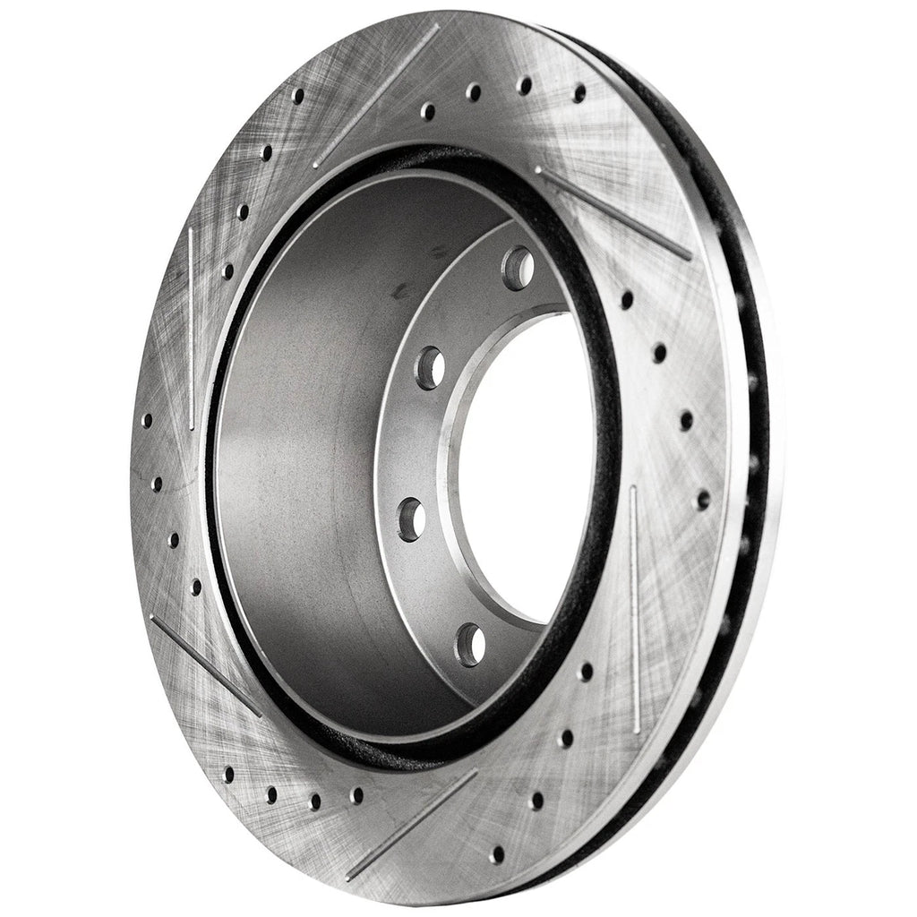 Brake Disc for Chevy Silverado 2500 HD (2001–2010) Cross-Drilled