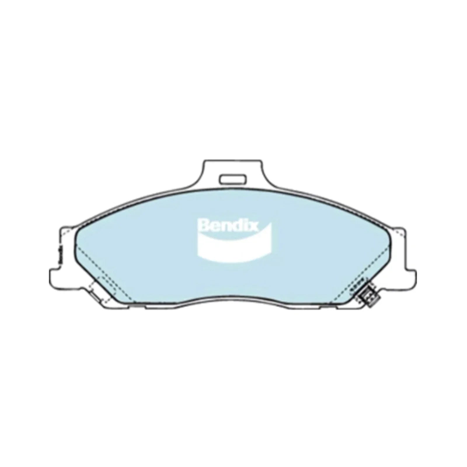 Brake Pads Set HD Front Disc for Mazda B2500 (1999-2002)
