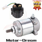 Starter & Relay Solenoid for Honda TRX250TE TRX250 Recon 250 (2002–2007)