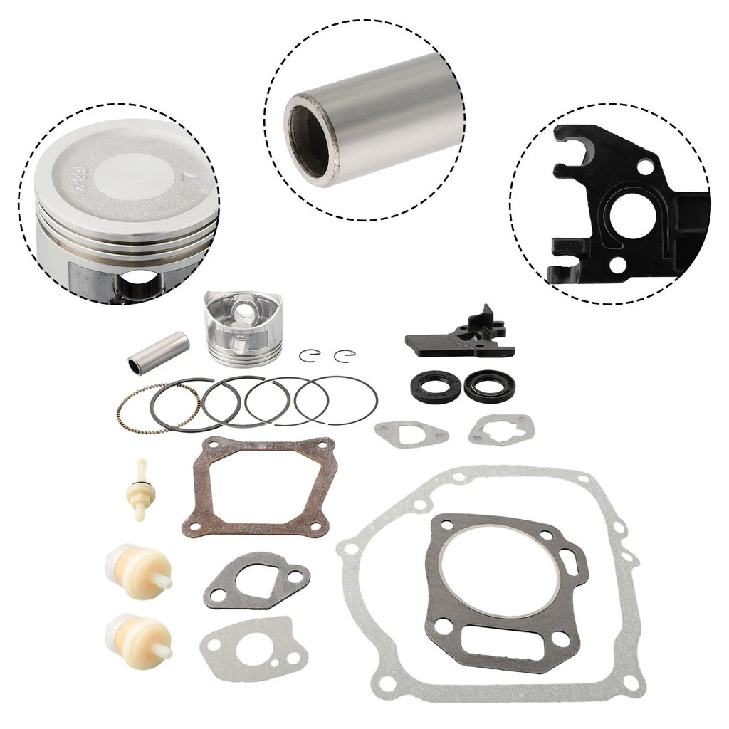 Piston Rebuild Kit for Honda 5 5HP 6 5HP Engines (Compatible)