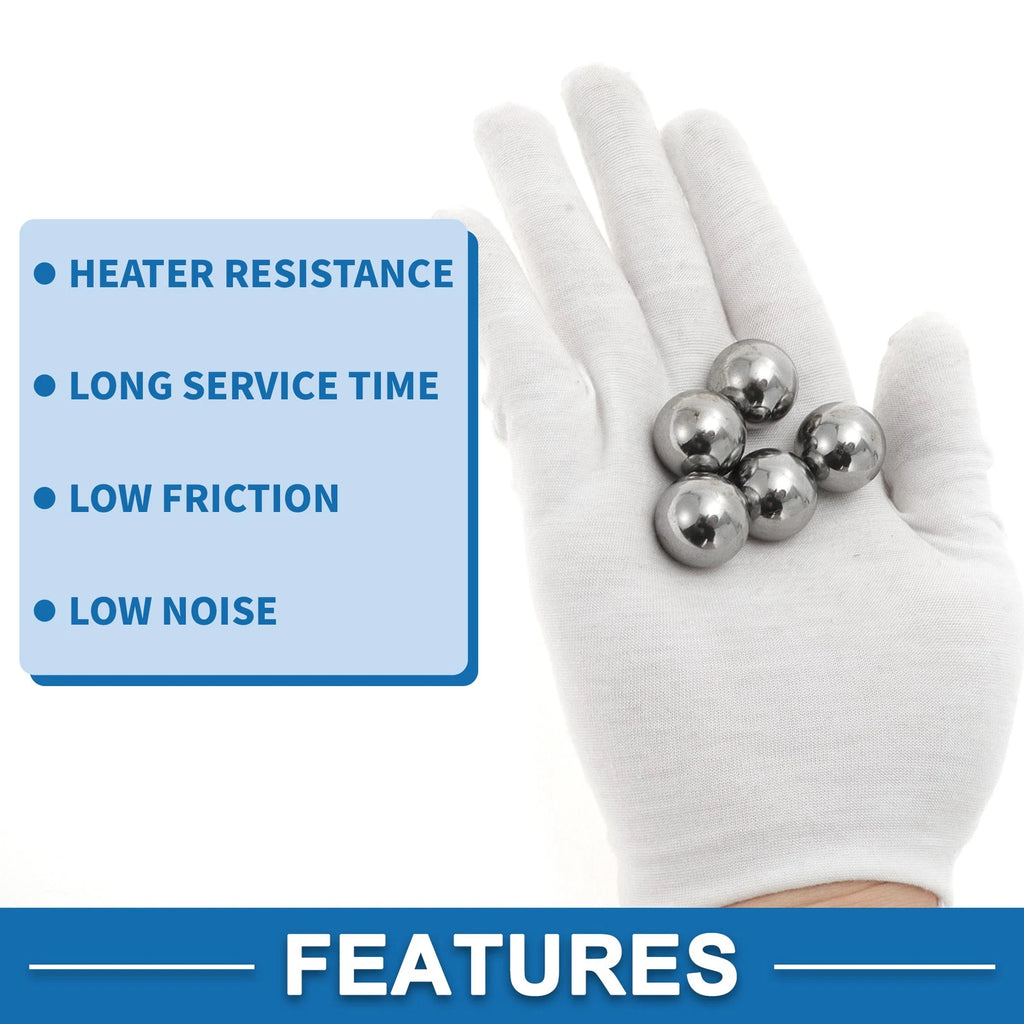 5X 20mm Steel Ball Bearings G16 Precision for Various Applications