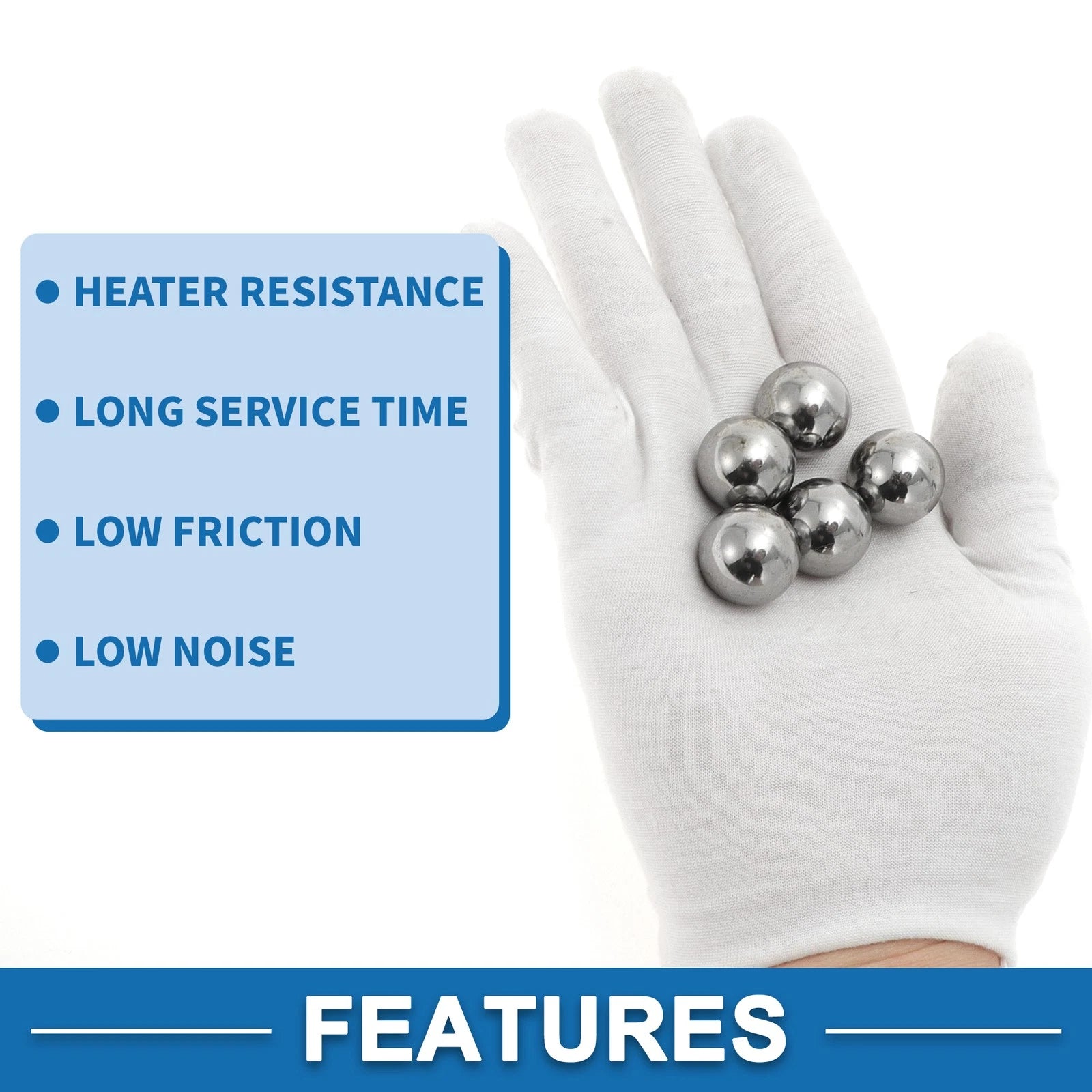 5X 20mm Steel Ball Bearings G16 Precision for Various Applications