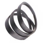 Lawn Mower Belt M126009 for LT155 LT166 (Black Rubber)
