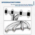 Exhaust Header Manifold Pair for Ford F100 (1957–1972) 5.8L 5.9L 6.4L V8