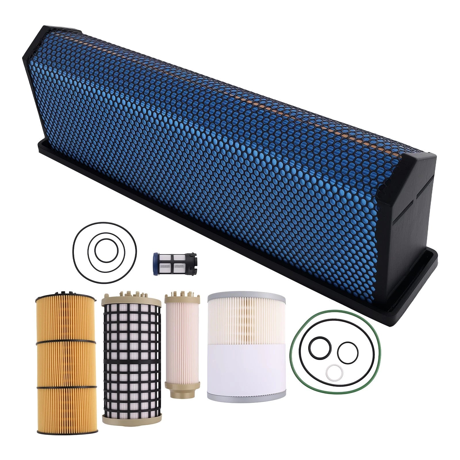 Air and Fuel Filter Kit for Freightliner DD13 DD15 DD16 (2011–2016)