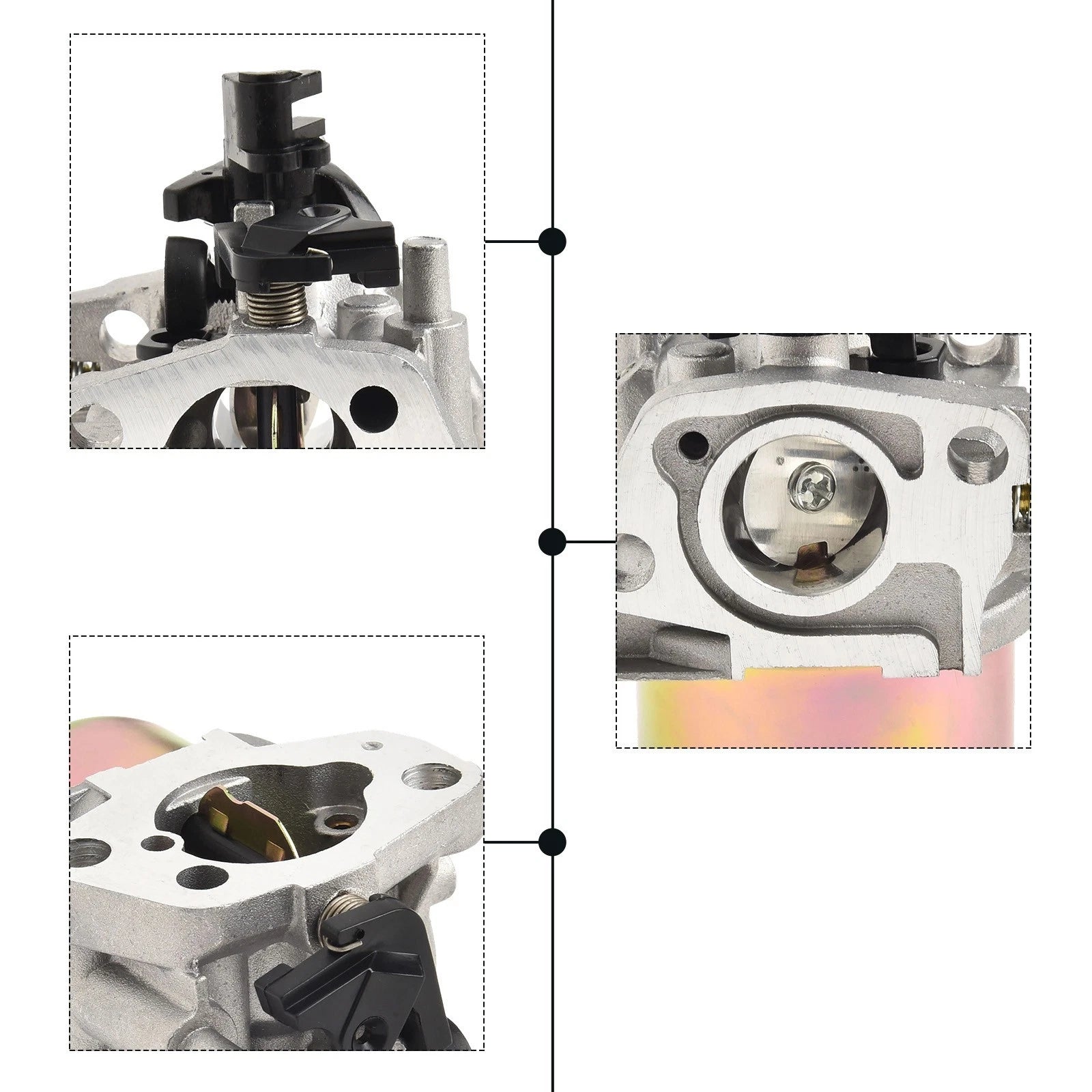 Carburetor Kit for Lawn Mower Engines (Compatible with Popular Types)