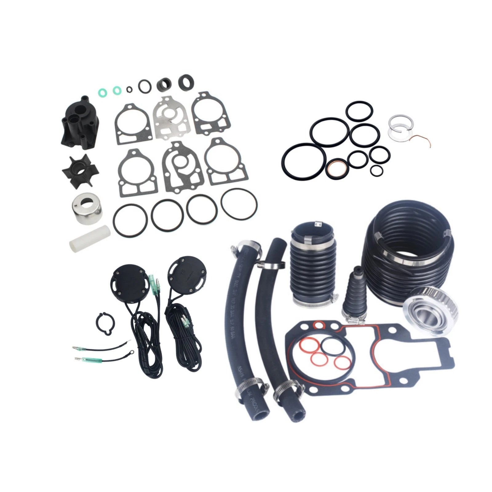 Transom Seal Bellows Kit for MerCruiser MR & Alpha One Gen 1 (30-803097T1, 46-96148A8)