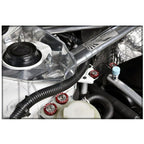 Set of 10 Chrome Aluminum Fender Bumper Washers for Engine Bay Dress Up