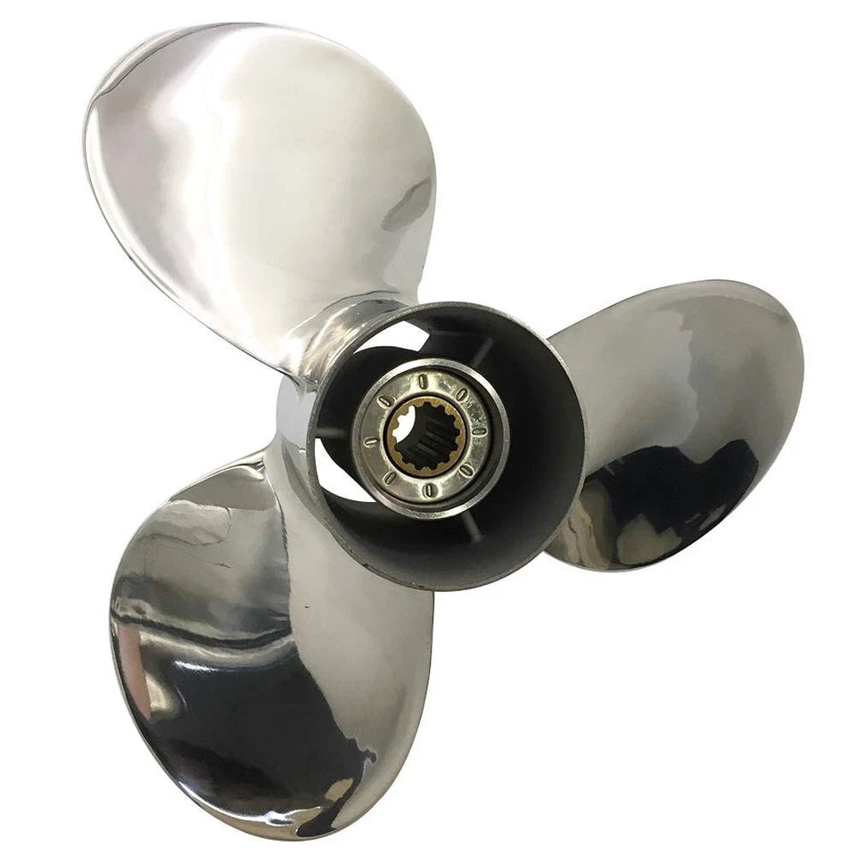 11.5X13 Stainless Boat Propeller for Suzuki DF 40-60hp, DT 35-60hp (13 Tooth)