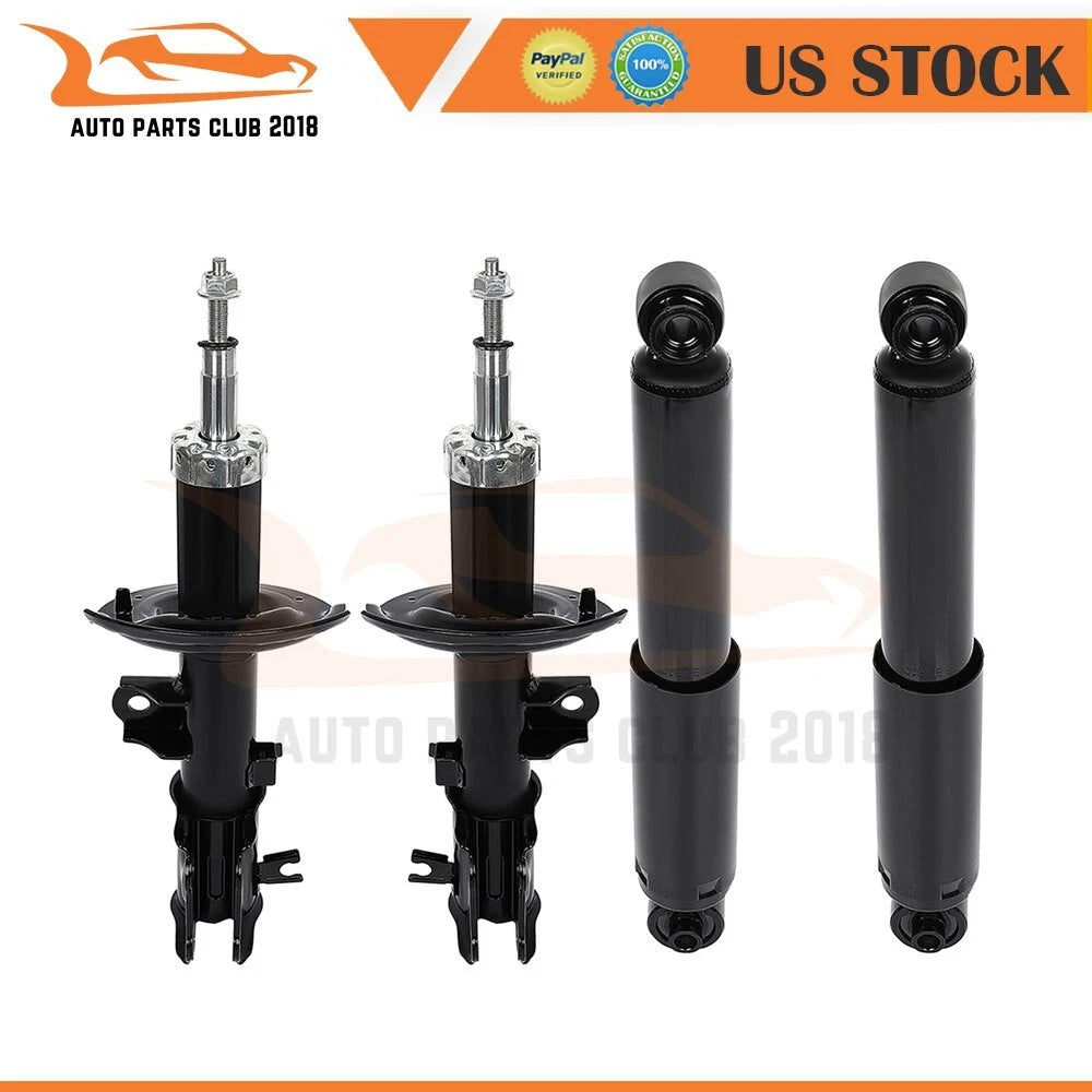 Set of 4 Front Rear Shock Absorbers for Hyundai Accent (2012–2017)