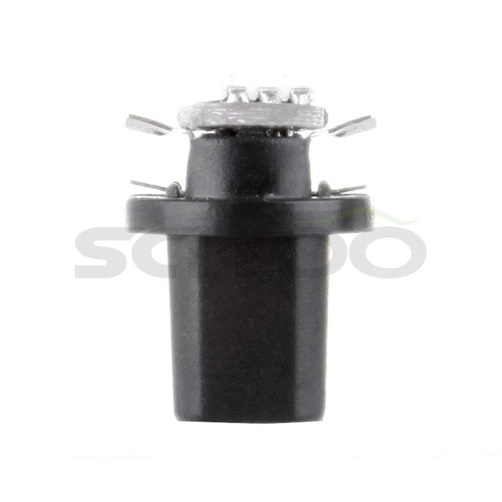 10X White T5 B8.5D LED Dash Indicator Light Bulb for Car Gauge