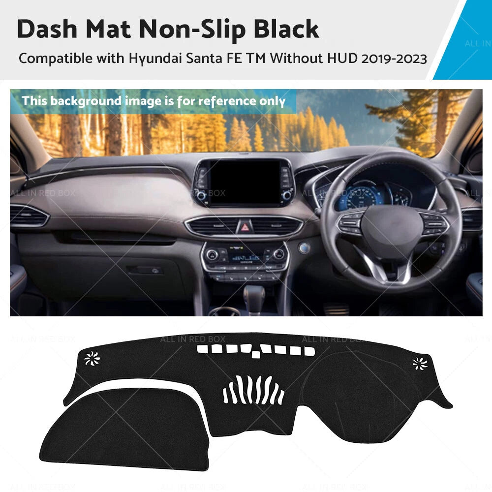 Non-Slip Dash Mat for Hyundai Santa Fe TM (2019–2023) Dashboard Cover