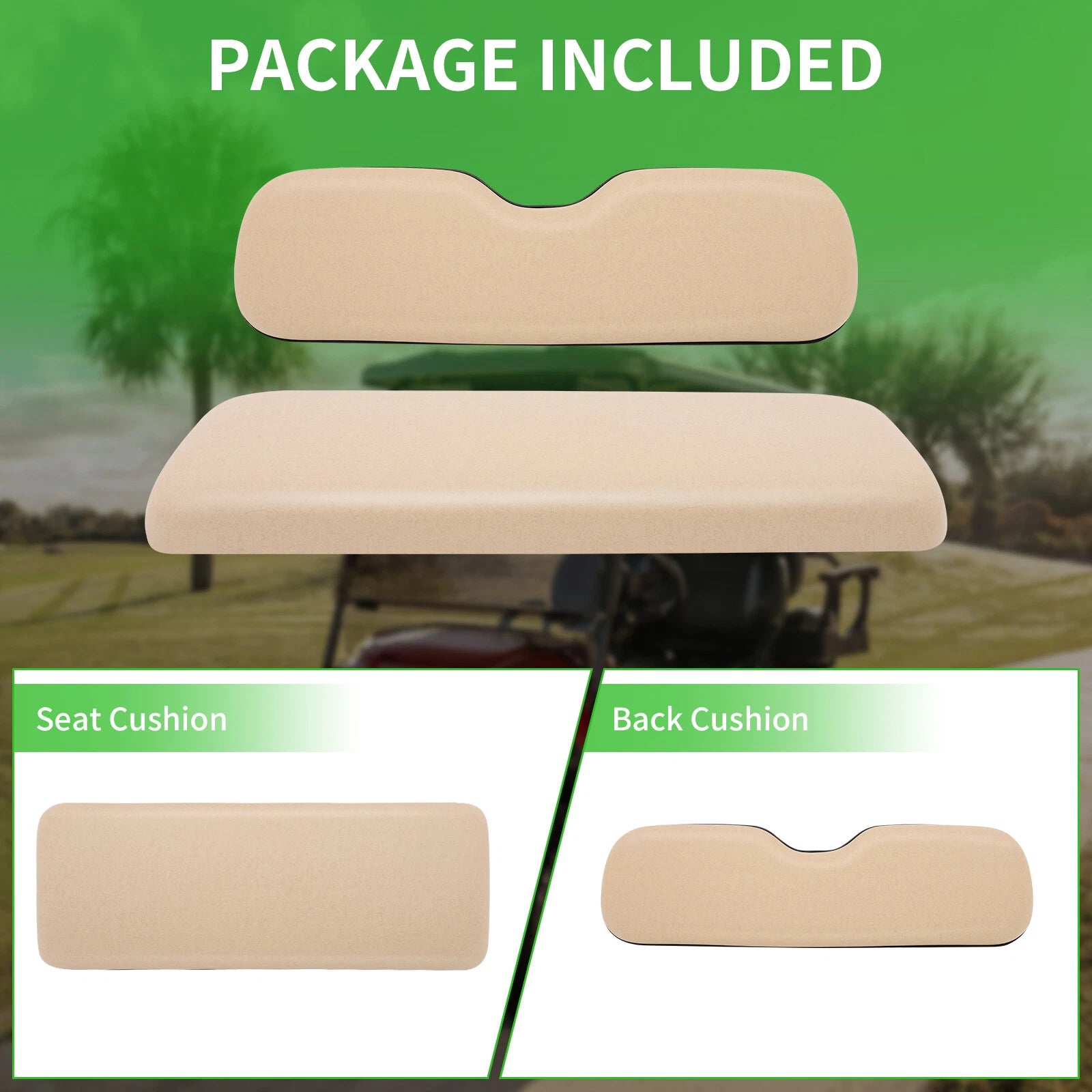 Rear Seat Kit for Club Car DS (Golf Cart)