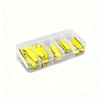 18pcs EVA Foam Bodies for Dry Flies - Milk, Orange, Yellow, Black, Brown, Green