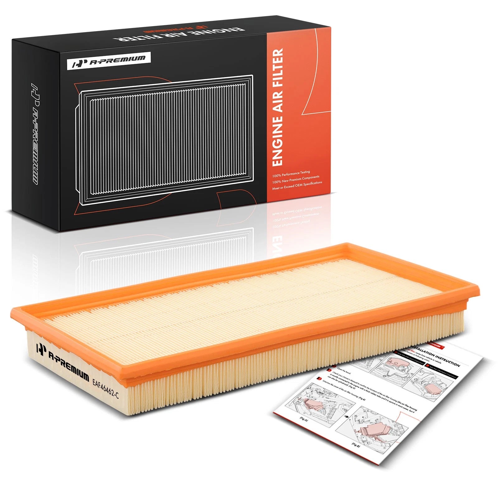 Engine Air Filter for Kia Sephia, Spectra (1998–2004)