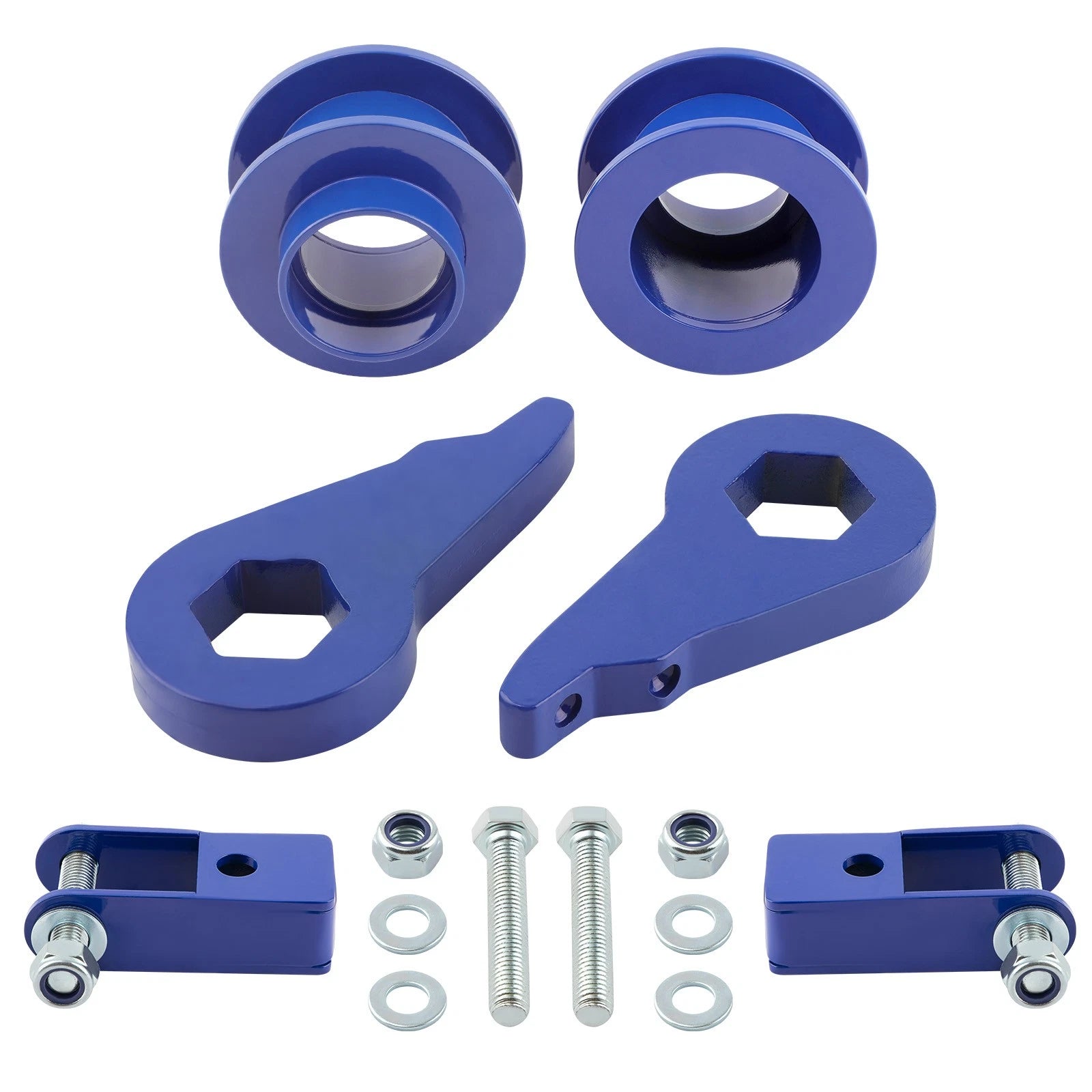 Adjustable 3" Front 2" Rear Lift Kit For Chevy Tahoe GMC Yukon 6-Lug 2000-2006