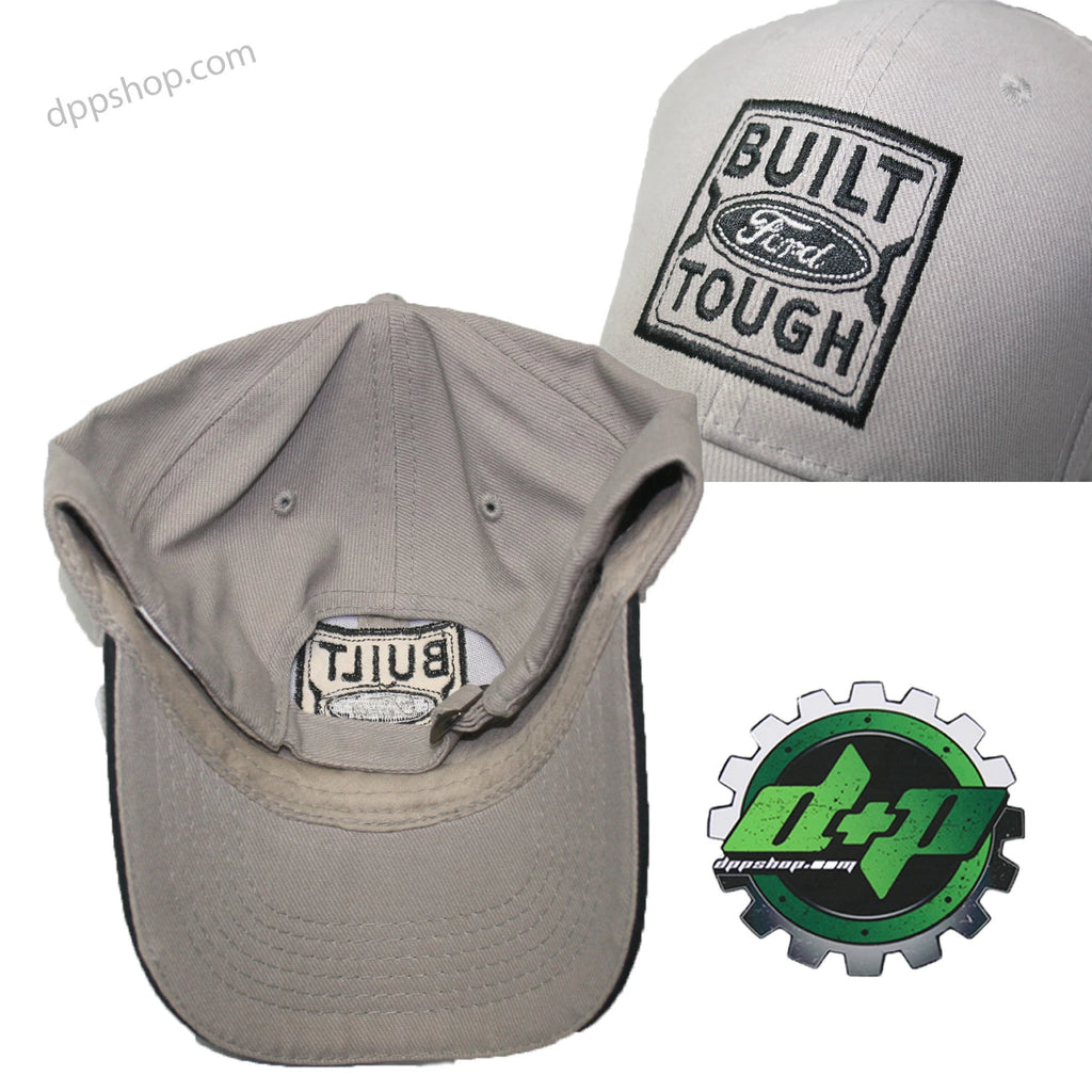 Ford Tough Grey Adjustable Baseball Cap for Ford Powerstroke