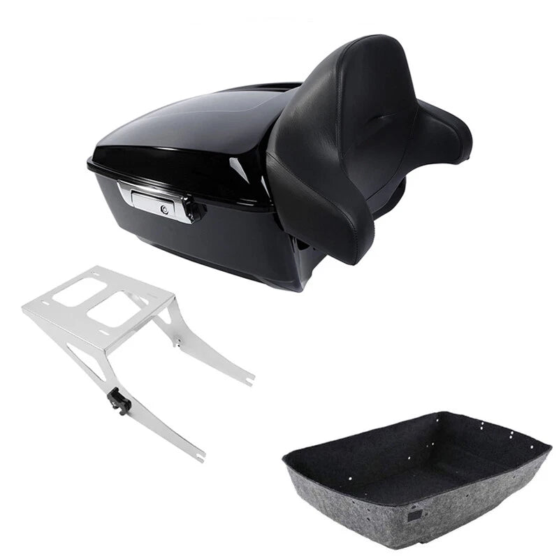 Trunk Backrest Mounting Rack for Harley Fatboy (2008–2017)