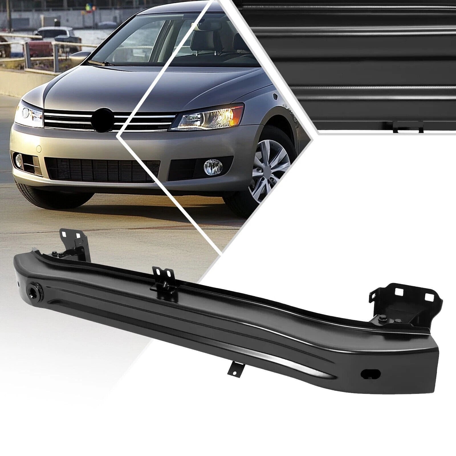 Front Bumper Reinforcement Impact Bar for Volkswagen Jetta (2011–2018)