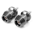 6mm Grey Swingarm Spool Sliders for Yamaha R1, XV250, R6, YZF600, FZ6, FZ8