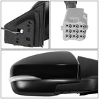 Power Heated Side Door Mirror for Mazda CX-9 (2013) - BSM, Signal, Tilt