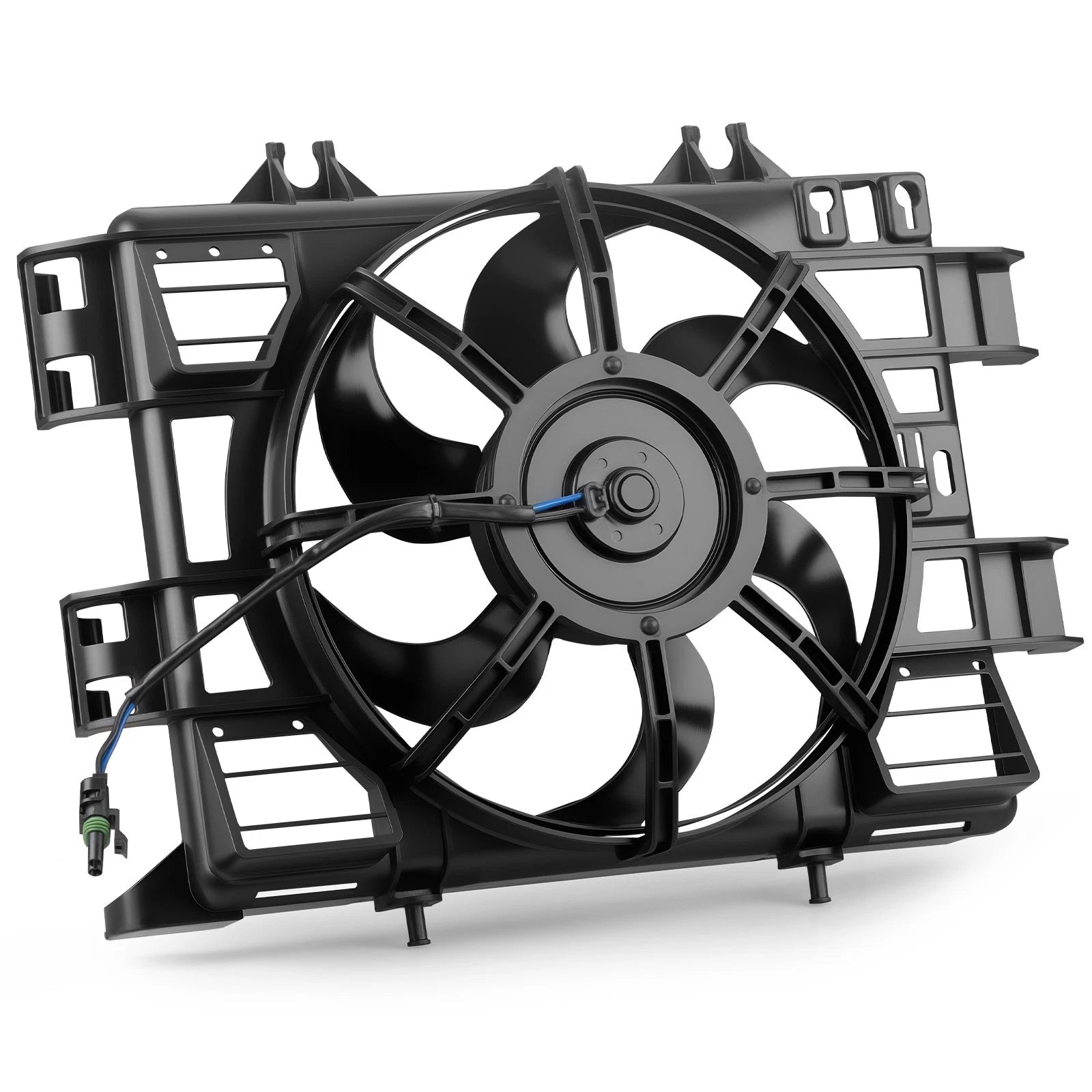 Radiator Cooling Fan w/ Shroud Assy for Polaris Scrambler 850 (2013–2024)
