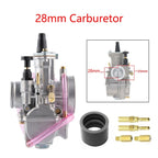 28mm Carburetor for PWK28 Keihin KOSO OKO Dirt Pit Bike ATV Go Kart