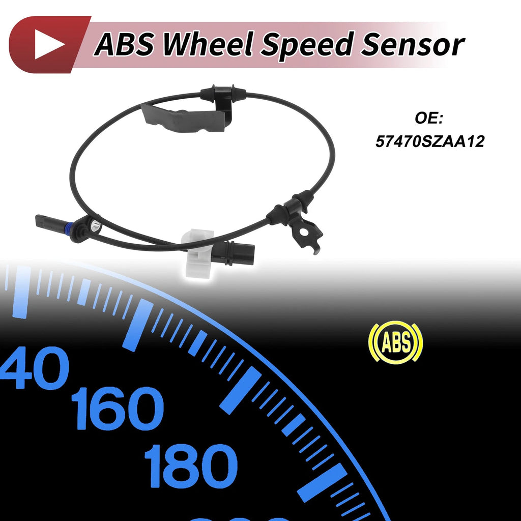 ABS Wheel Speed Sensor No. 57470SZAA12 for Honda Pilot (2003–2008) Rear Right