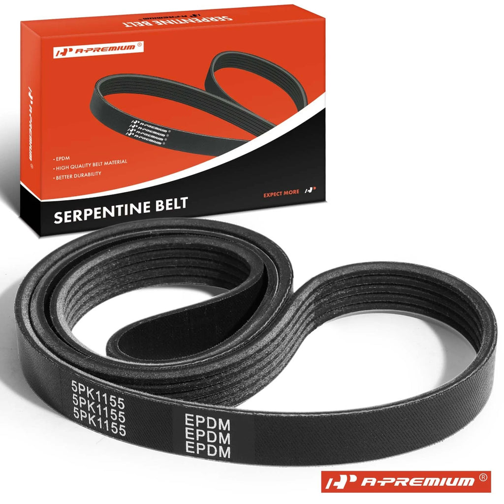 Serpentine Belt for BMW 750iL 1991–1993, 850Ci 1991–1997, 850CSi 1994–1995