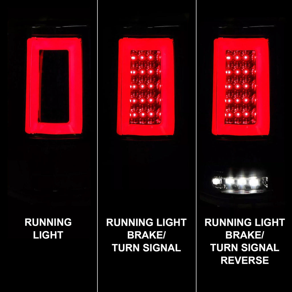 LED Tube Tail Lights for Ford F150 LOBO (2004-2008)