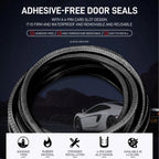 10M Car Door Edge Trim Guard Molding Rubber Seal Strip Scratch Protector