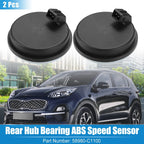 2 x Rear Hub Bearing ABS Speed Sensors for Hyundai Kia (No. 58980C1100)
