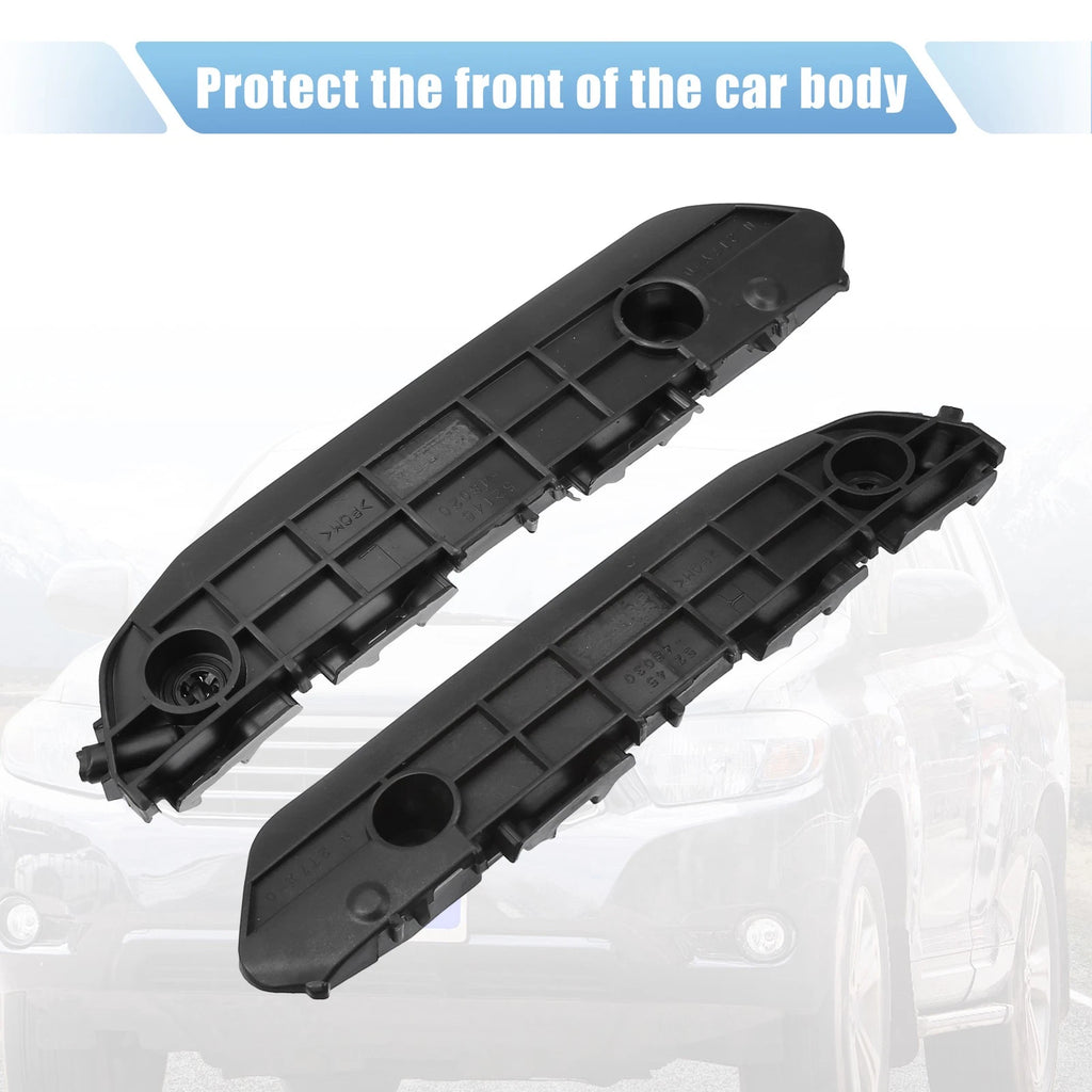 Set of 2 Front Side Bumper Cover Brackets No. 521460E030/5214648020 for Toyota