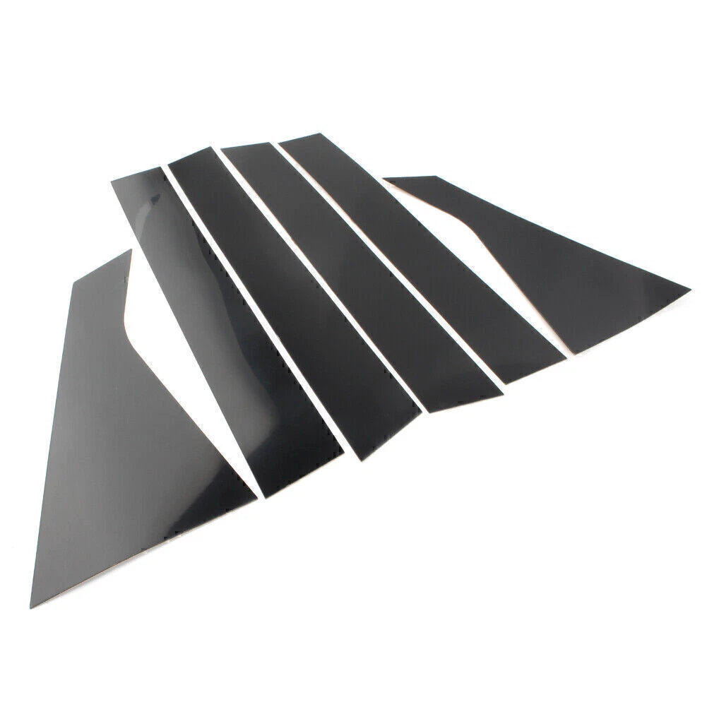 6pc Pillar Posts Door Window Trim Cover for Chevrolet Impala (2006–2020)