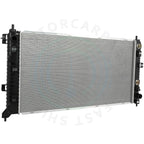 Aluminum Radiator for GMC Sierra 1500, Chevrolet Silverado 1500 (2019–2024)