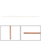 Set of 2 Carbon Steel TIG Welding Rods 3/32" x 36"