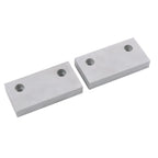 Set of 2 Aluminum Machinable Soft Jaws for 6" Mill Vise