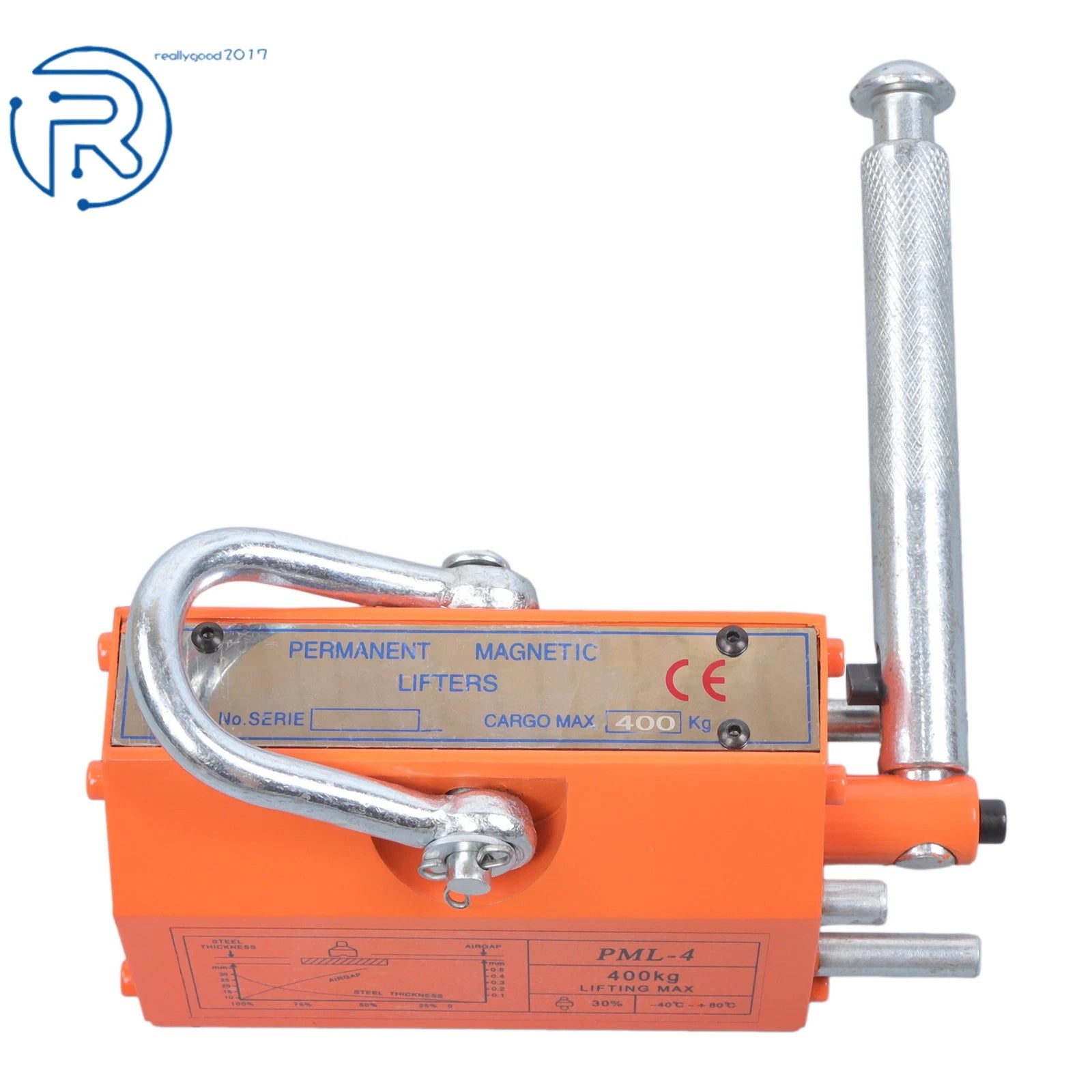 Magnetic Lifter for Heavy Loads (880 lbs/400 kg)