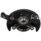 2X Front Steering Knuckle & Wheel Bearing Hub for Honda Civic (2001–2002)